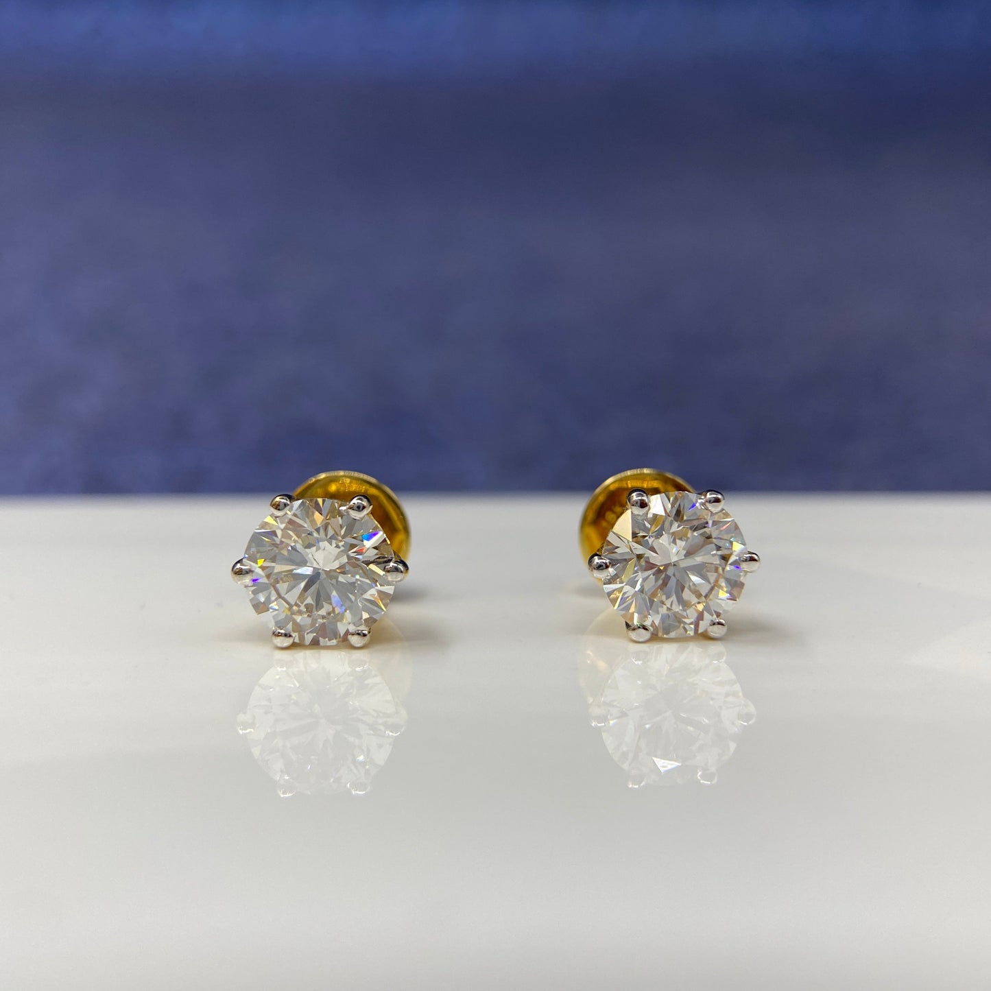 Emiliano 2ct Lab Grown Diamond Earrings - Refined Luxury