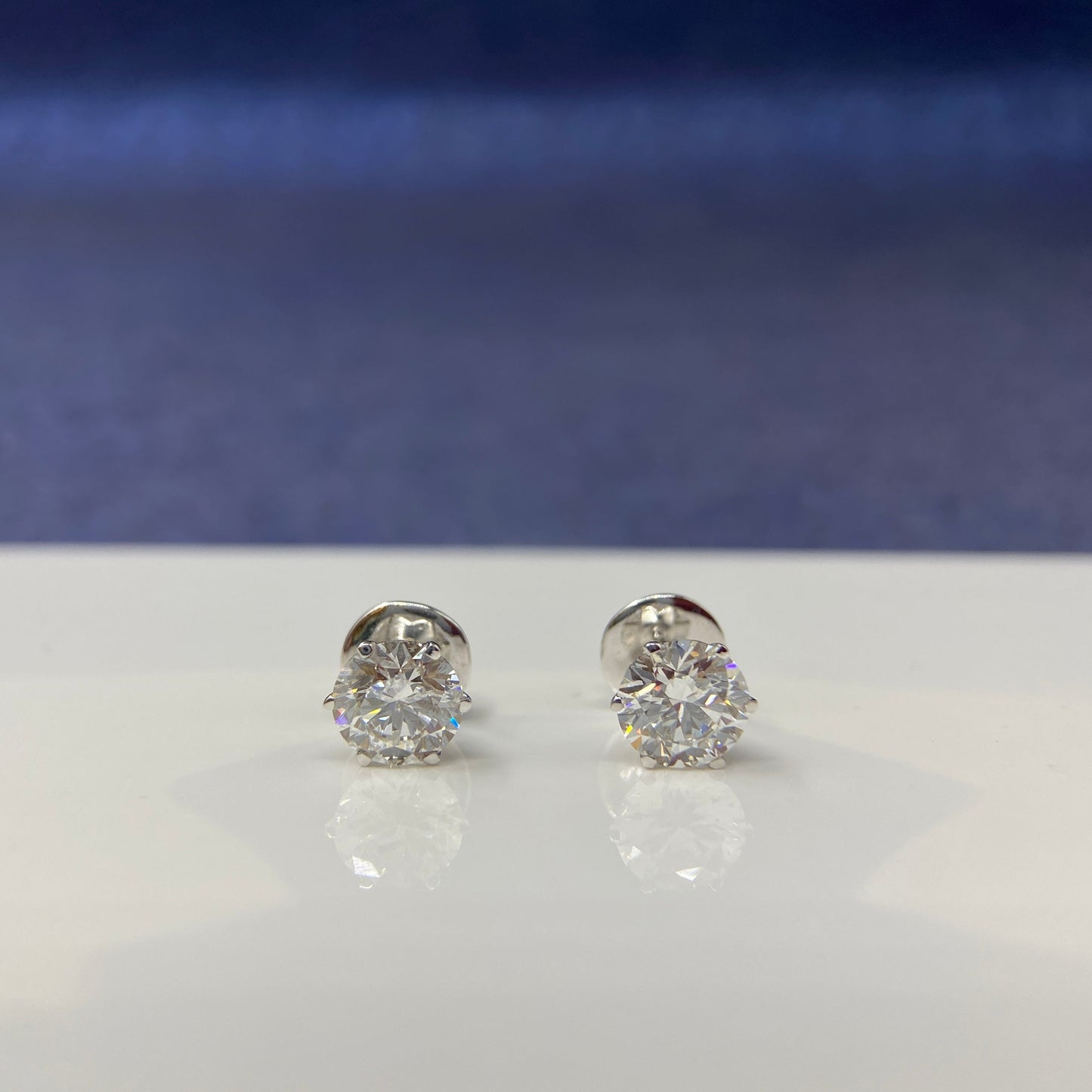 Bastien 1.55ct Lab Grown Diamond Earrings - Refined Elegance