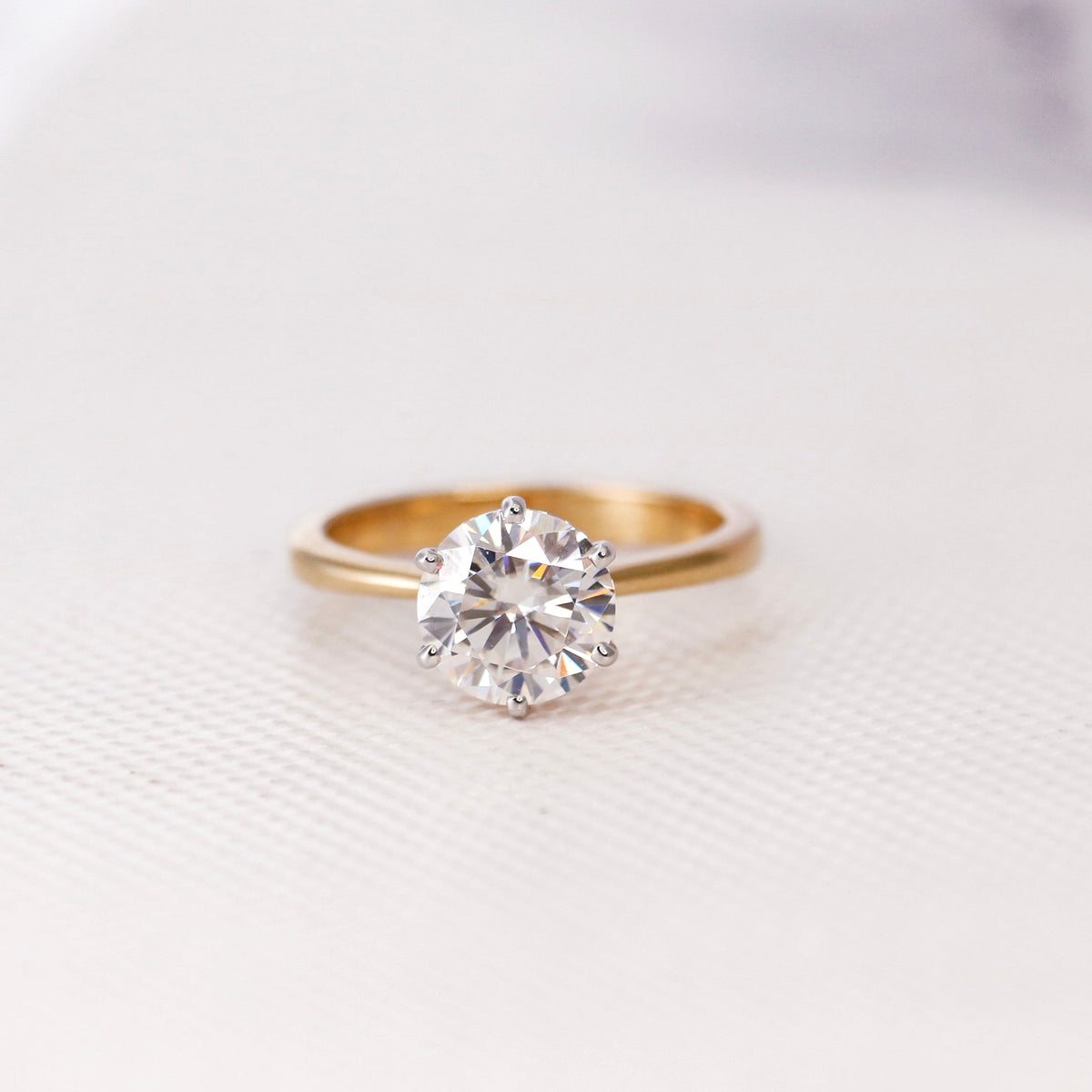 Buy Ready To Ship Giselle Moissanite Ring | Fiona Diamonds