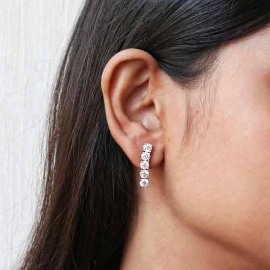 Lumina Lab Diamond Earring - Fiona Diamonds - Fiona Diamonds