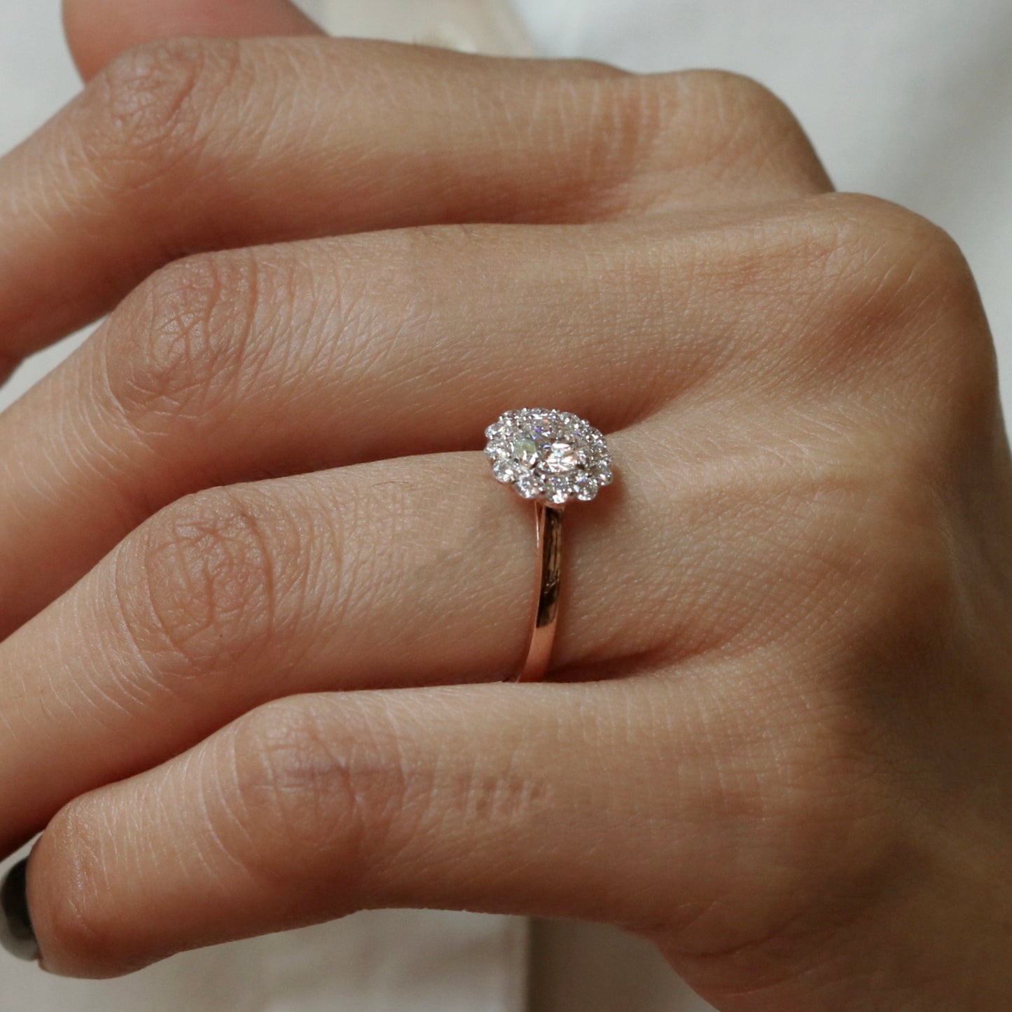 Stellara Lab Diamond Ring - Fiona Diamonds - Fiona Diamonds