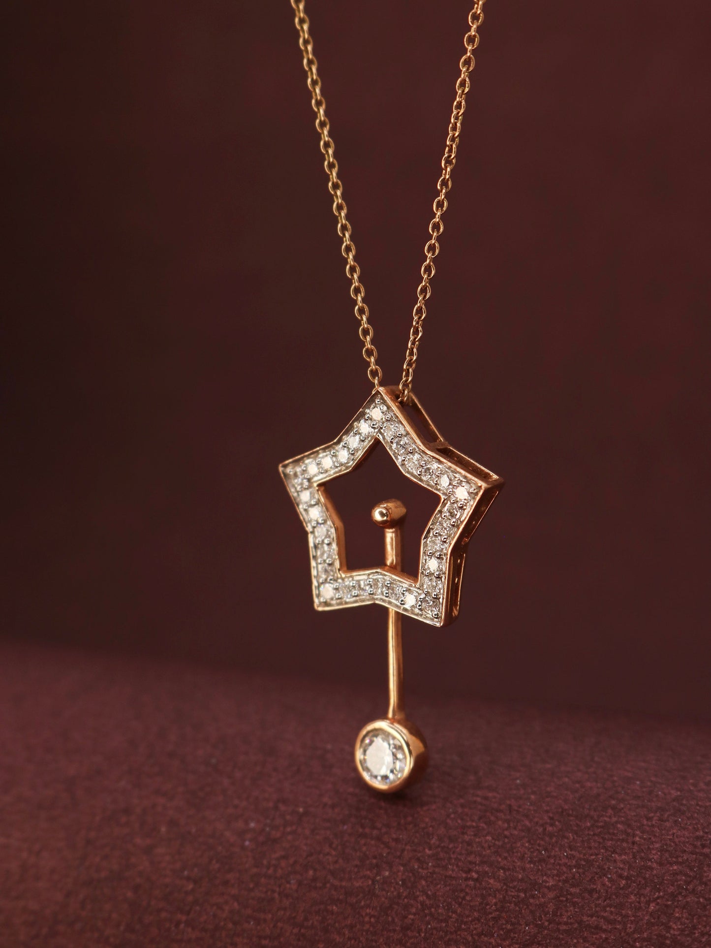 Paradisia Lab Diamond Pendant - Elegant & Bright