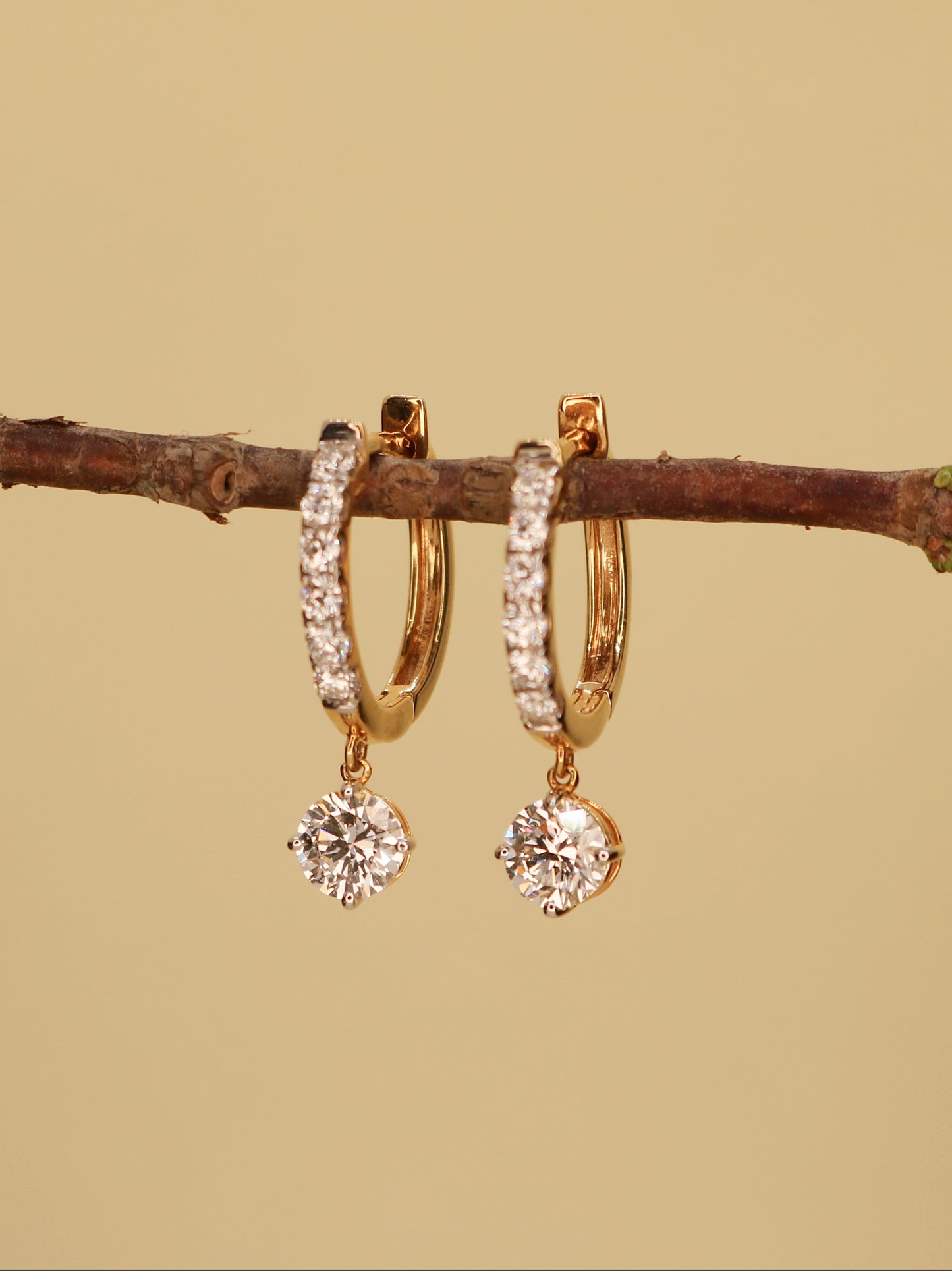 Blake Lab Grown Diamond Earrings Refined Elegance by Fiona Diamonds