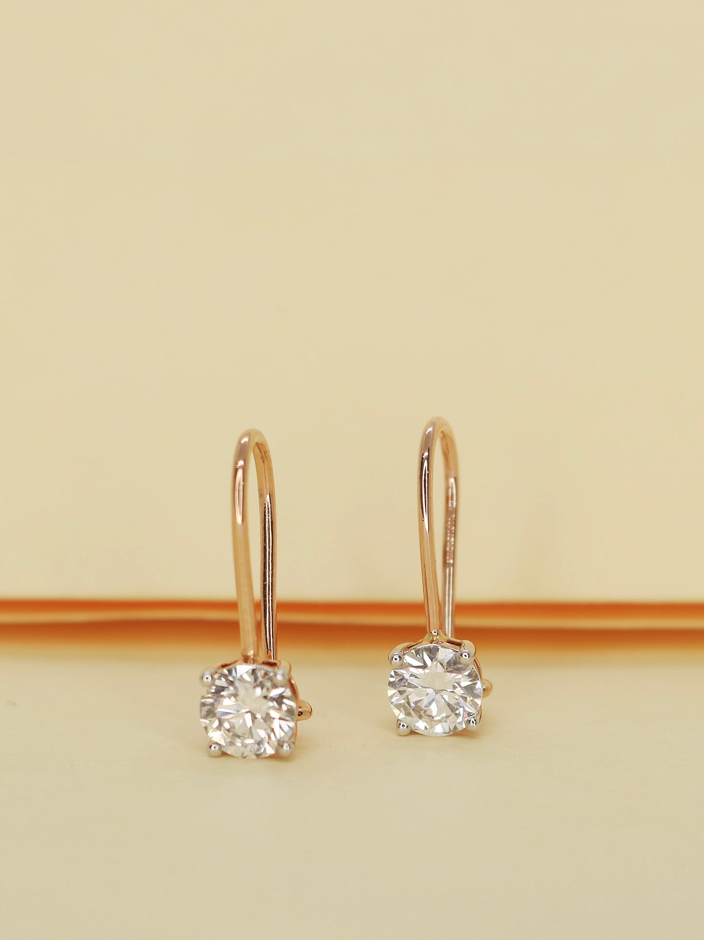 Hugo 55 Pointer Lab Grown Diamond Earrings Timeless Shine by Fiona Diamonds