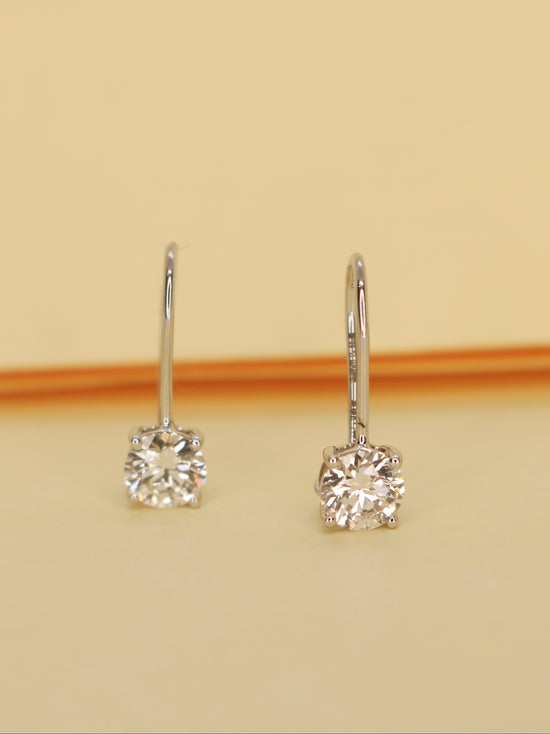 Xan 56 Pointer Lab Grown Diamond Earrings Boldly Elegant by Fiona Diamonds