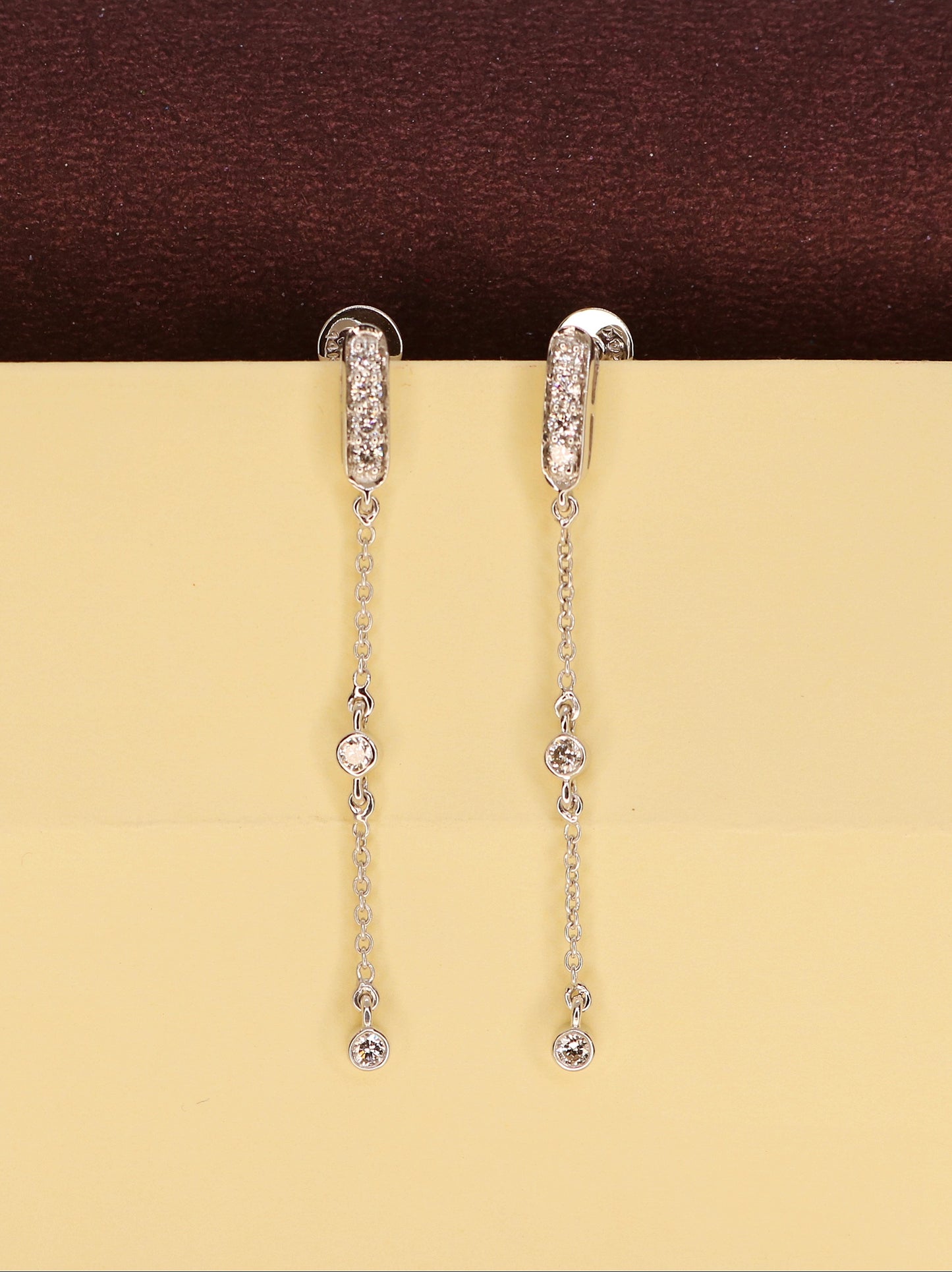 Van Lab Grown Diamond Earrings Modern Brilliance by Fiona Diamonds