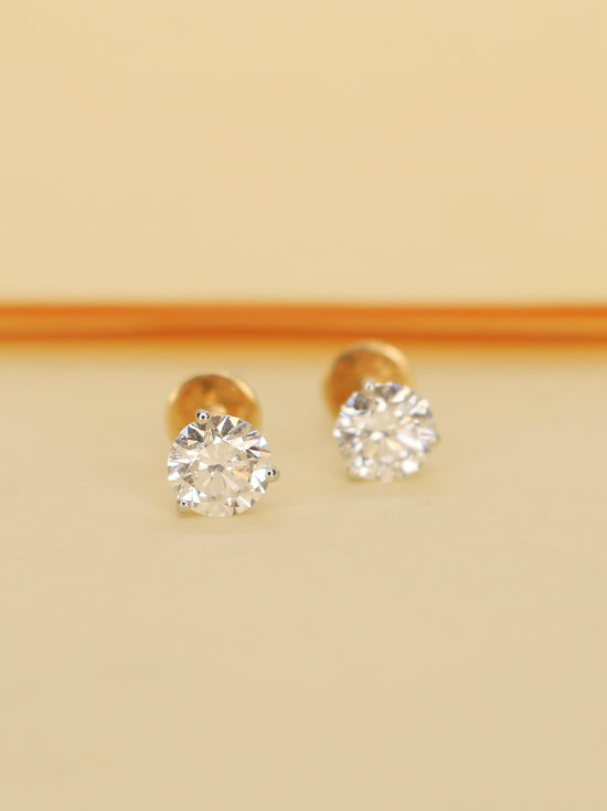 Dash 70 Pointer Lab Grown Diamond Earrings Bold Brilliance by Fiona Diamonds