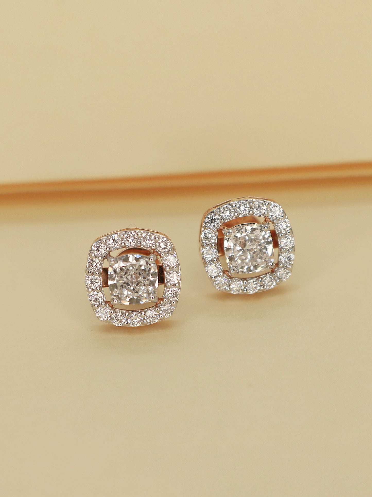 Levi 49 Pointer Lab Grown Diamond Earrings Crafted to Perfection by Fiona Diamonds