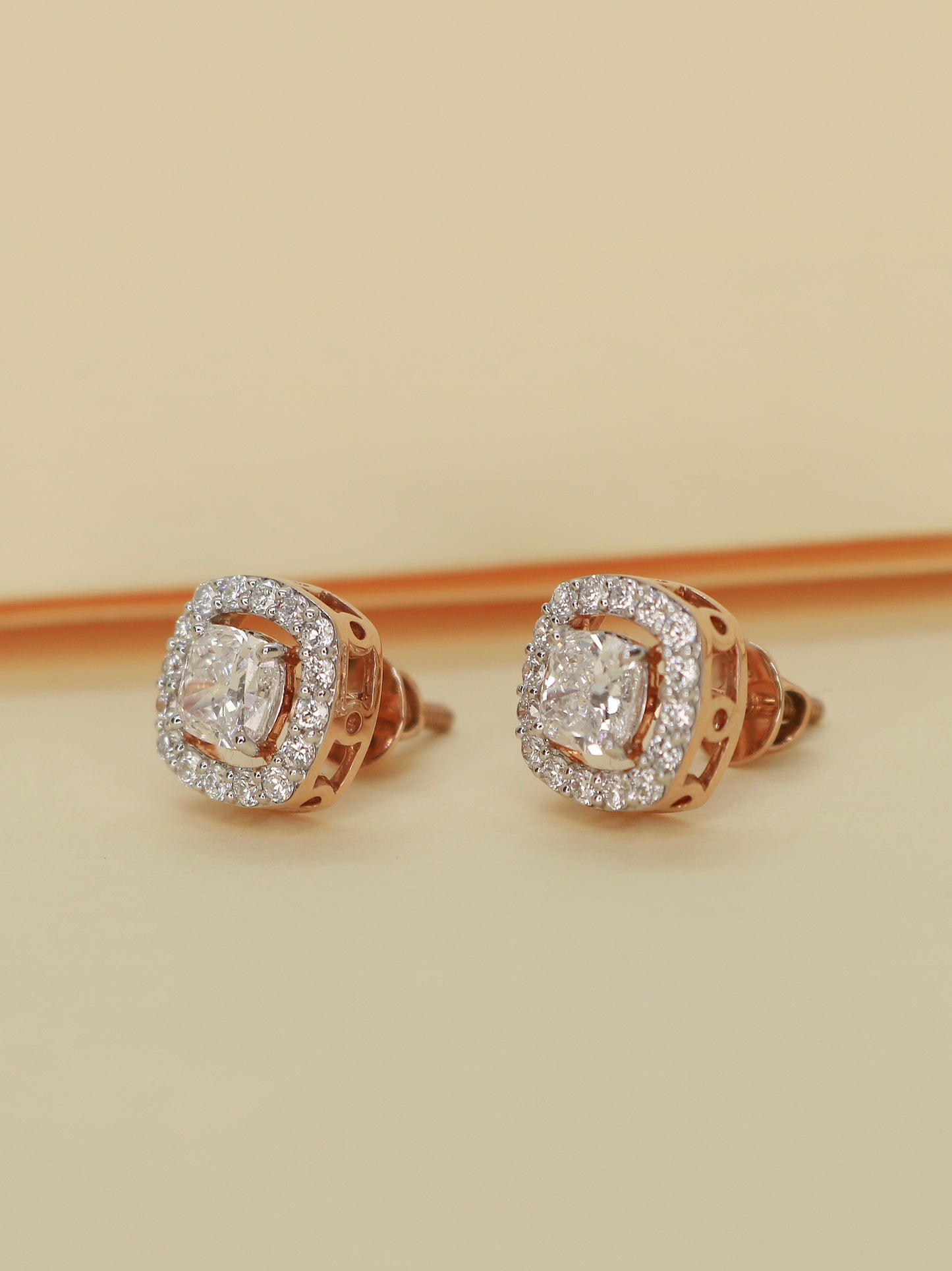 Levi 49 Pointer Lab Grown Diamond Earrings Crafted to Perfection by Fiona Diamonds