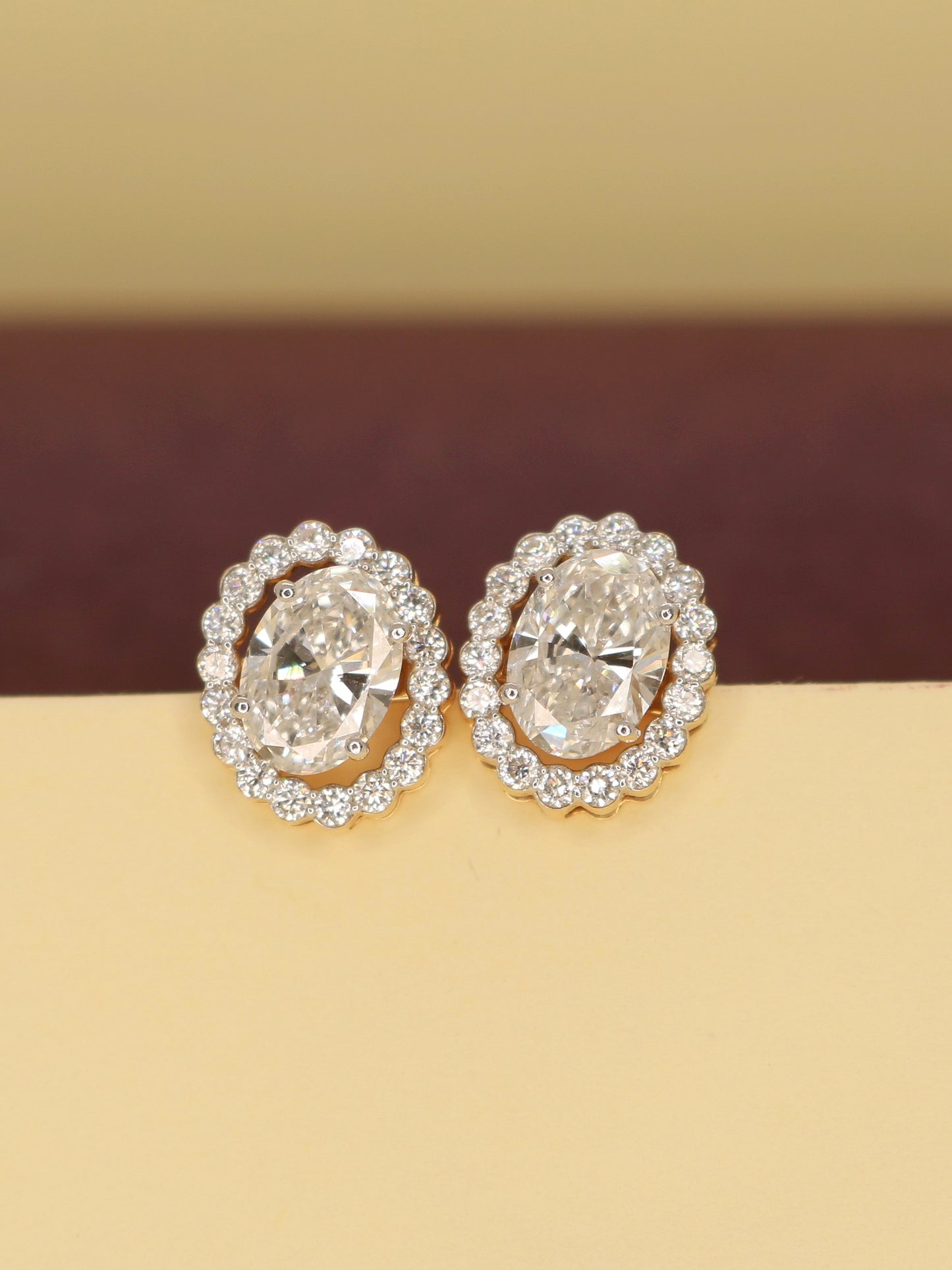 Eli 84 Pointer Lab Grown Diamond Earrings Striking Brilliance by Fiona Diamonds