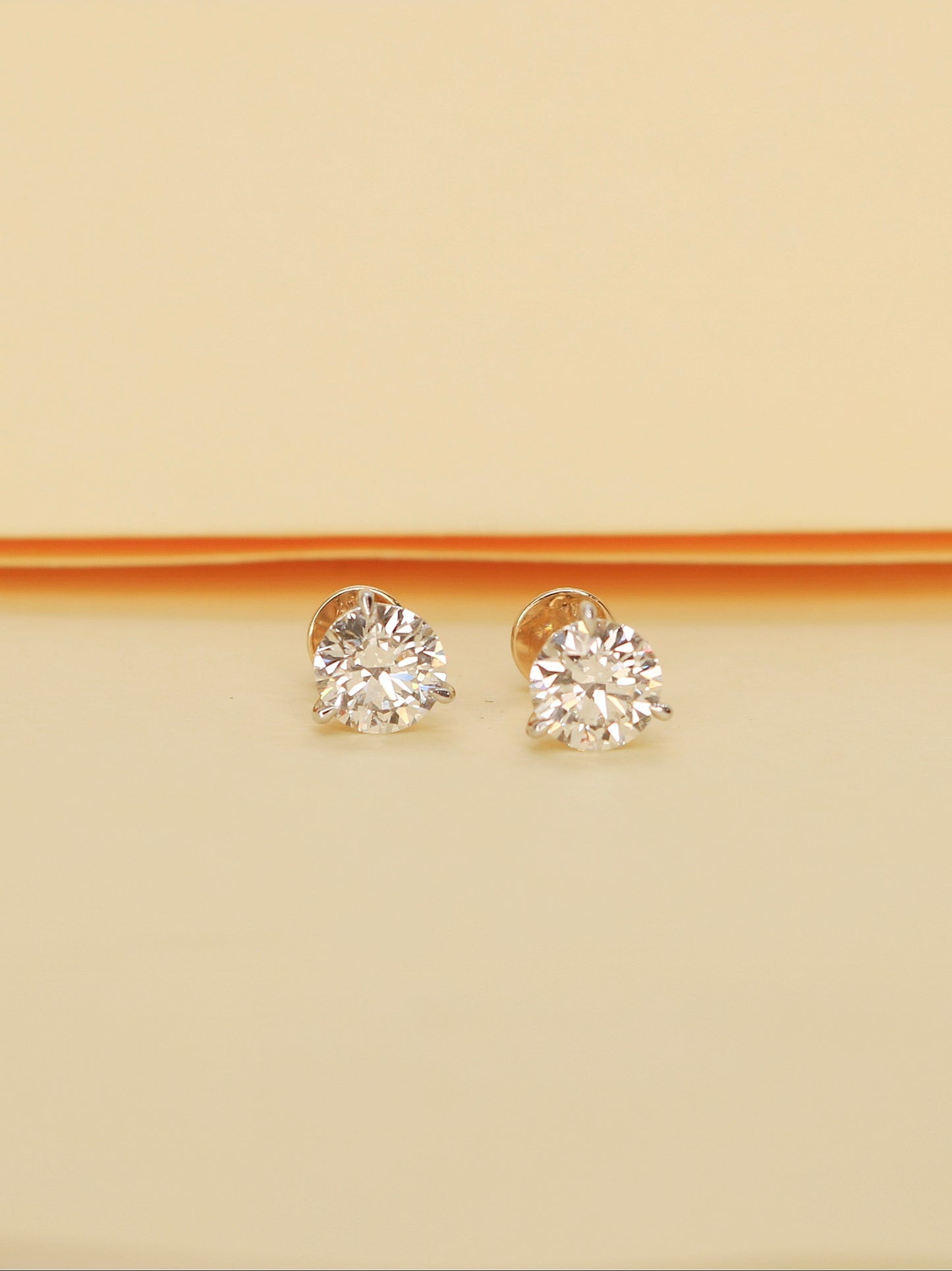 Dean 50 Pointer Lab Grown Diamond Earrings Precision and Brilliance by Fiona Diamonds