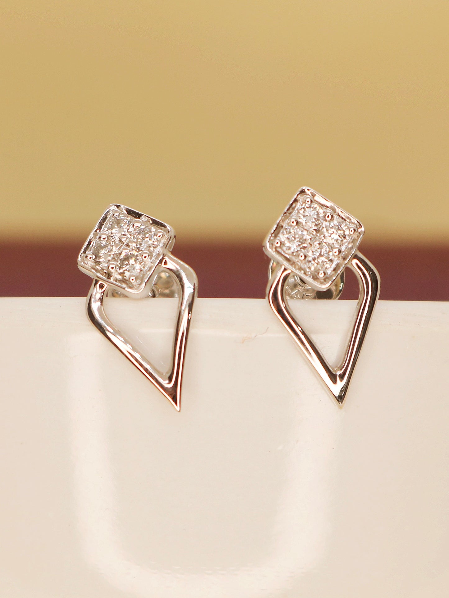 Oli Lab Grown Diamond Earrings  Classic Elegance by Fiona Diamonds