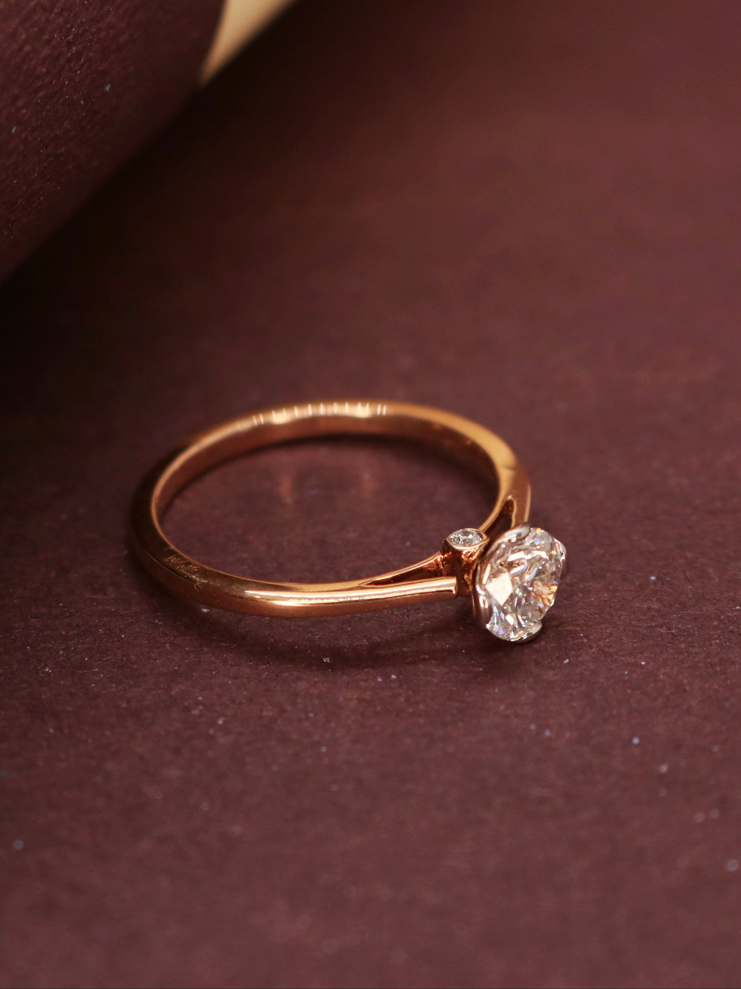 Zed 53 Pointer Lab Grown Diamond Ring Elegant Design by Fiona Diamonds