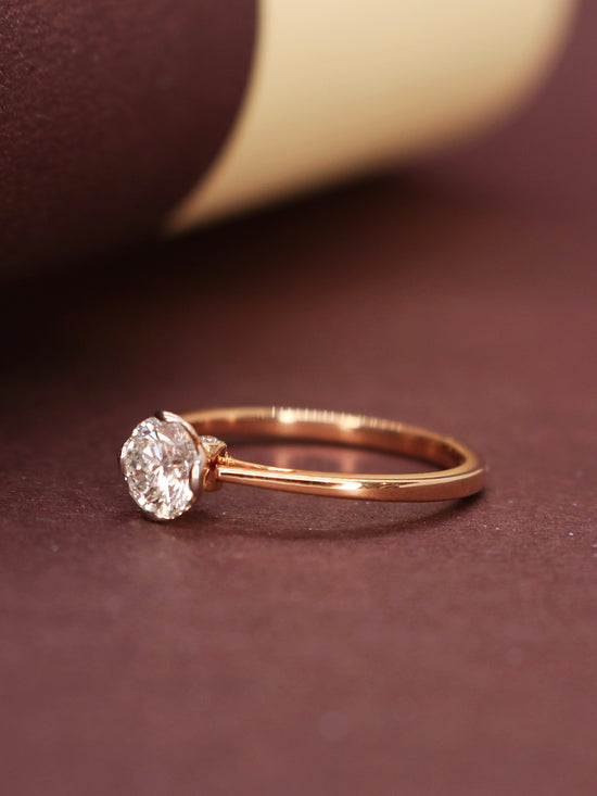 Zed 53 Pointer Lab Grown Diamond Ring Elegant Design by Fiona Diamonds