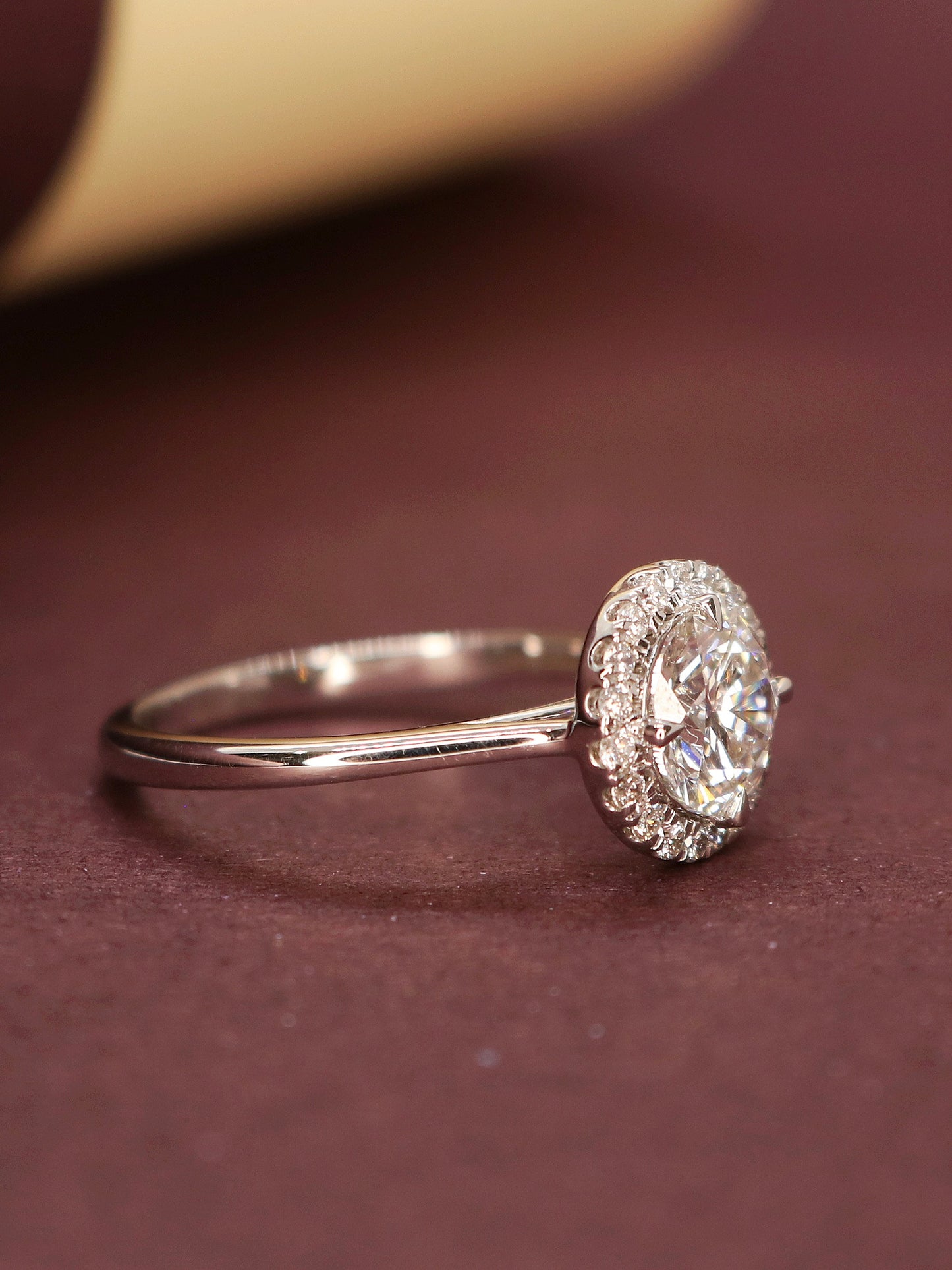 Hugo 1.1ct Lab Grown Diamond Ring Luxurious and Elegant by Fiona Diamonds