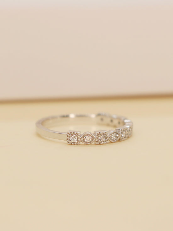 Nico Lab Grown Diamond Ring Sleek and Modern by Fiona Diamonds