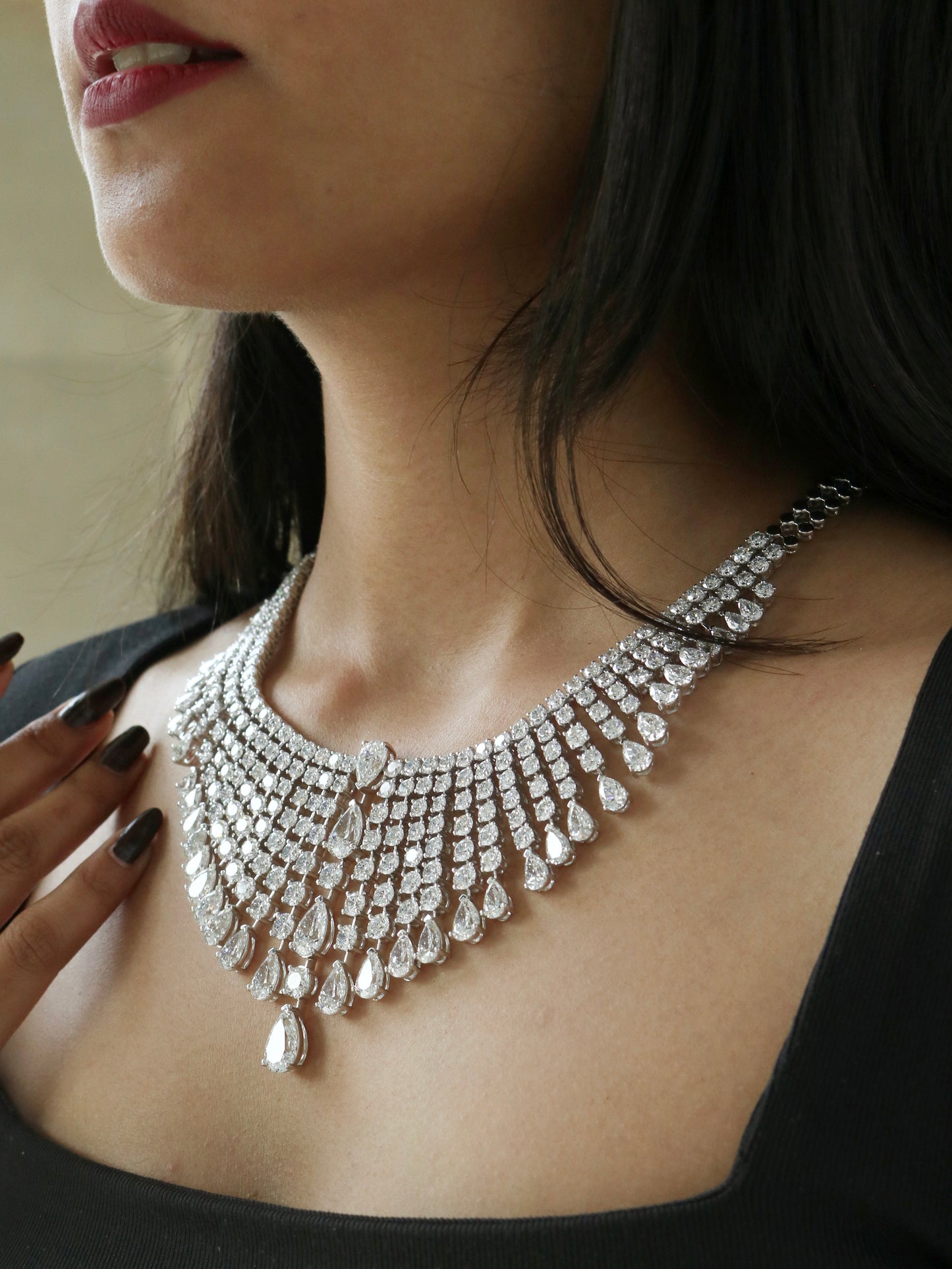 Suwon Lab Grown Diamond Necklace - Elegant & Sustainable