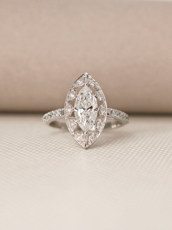 Bellatrix Lab Grown Diamond Ring - Stunning & Radiant