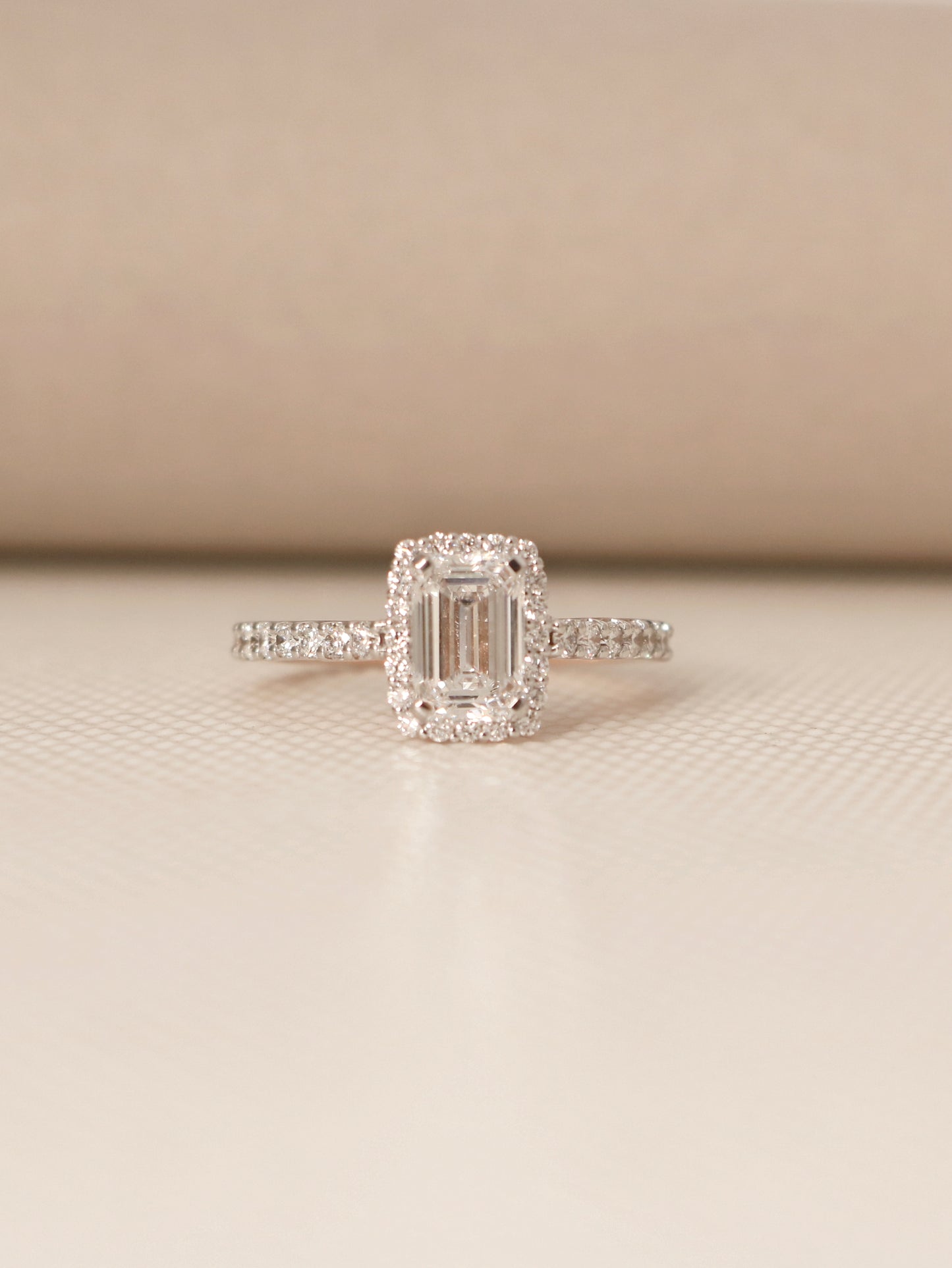 Fleur Lab Grown Diamond Ring - Elegant & Chic