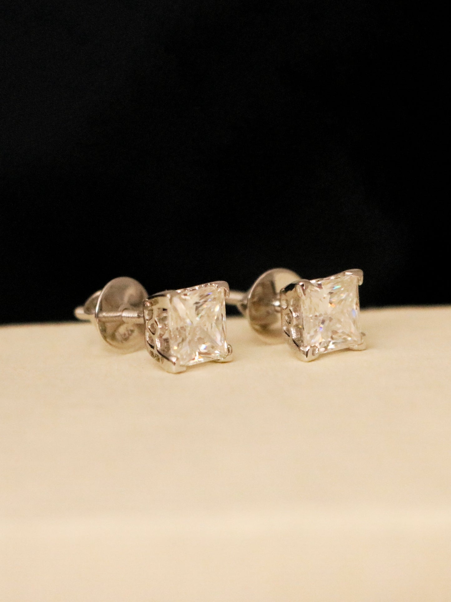 Eos Moissanite Earrings