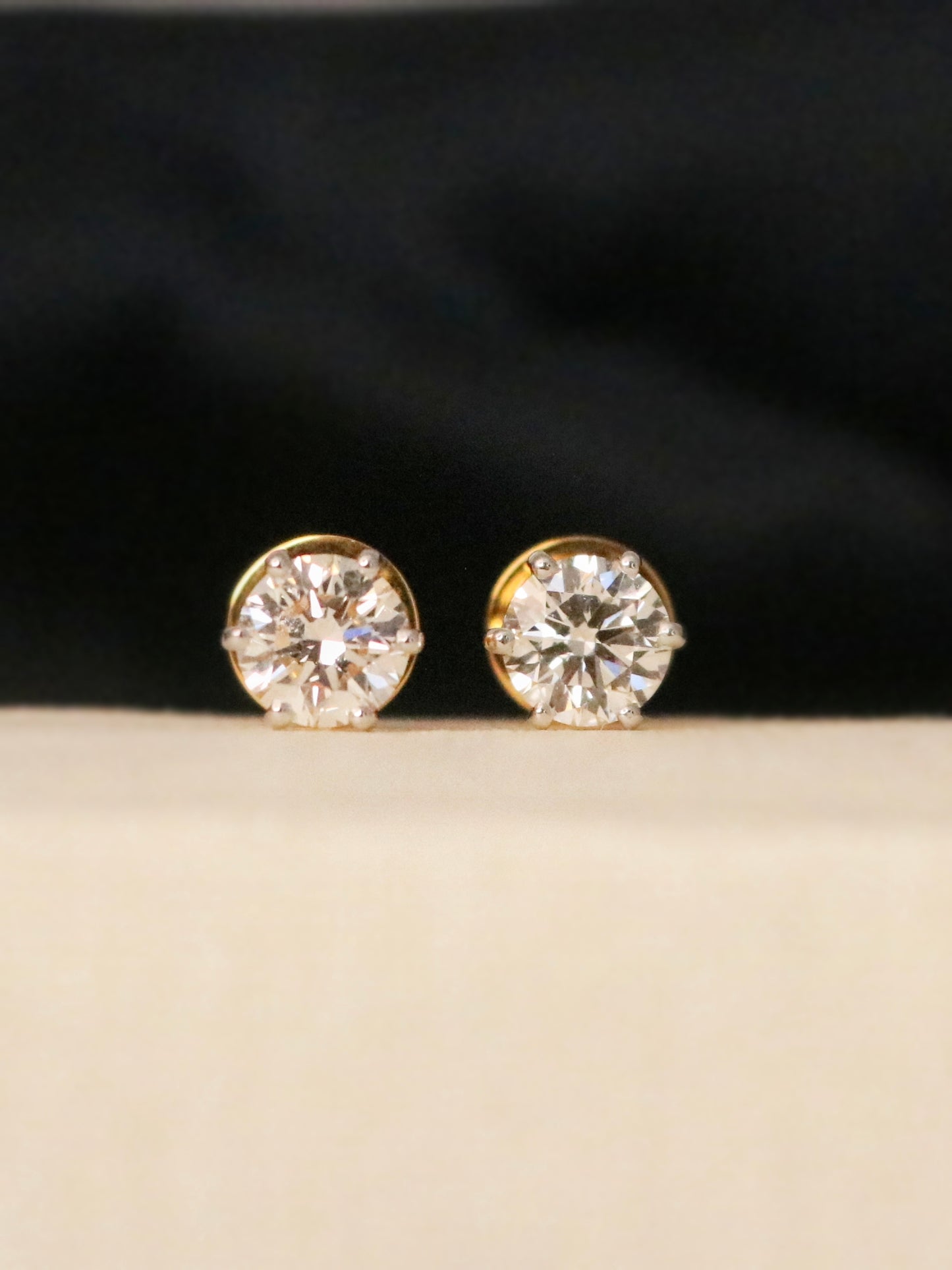 Loro Lab Grown Diamond Earrings - Stylish & Sustainable