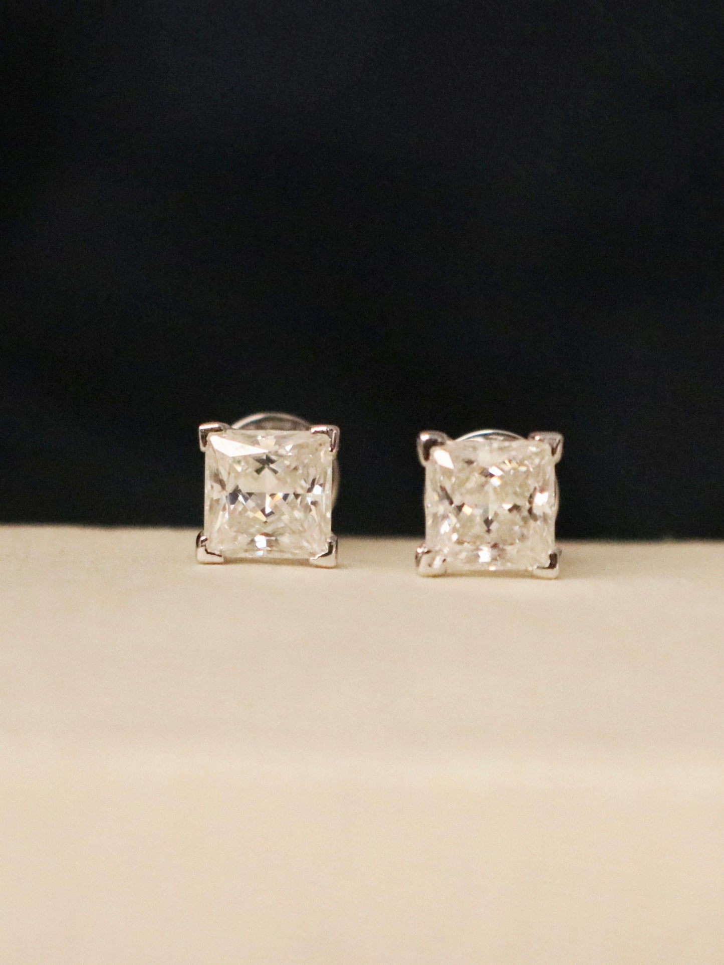 Eos Moissanite Earrings