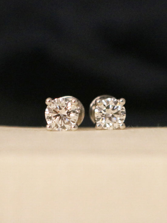 Iris Lab Grown Diamond Earrings – Graceful & Ethical Sparkle