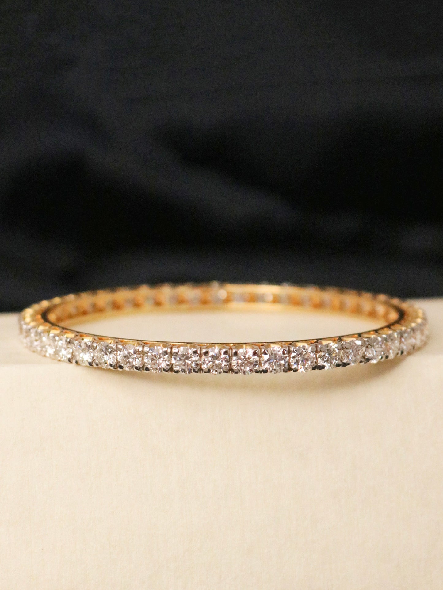 Lorelei Lab Grown Diamond Bangle – Classic Grace, Eco-Friendly