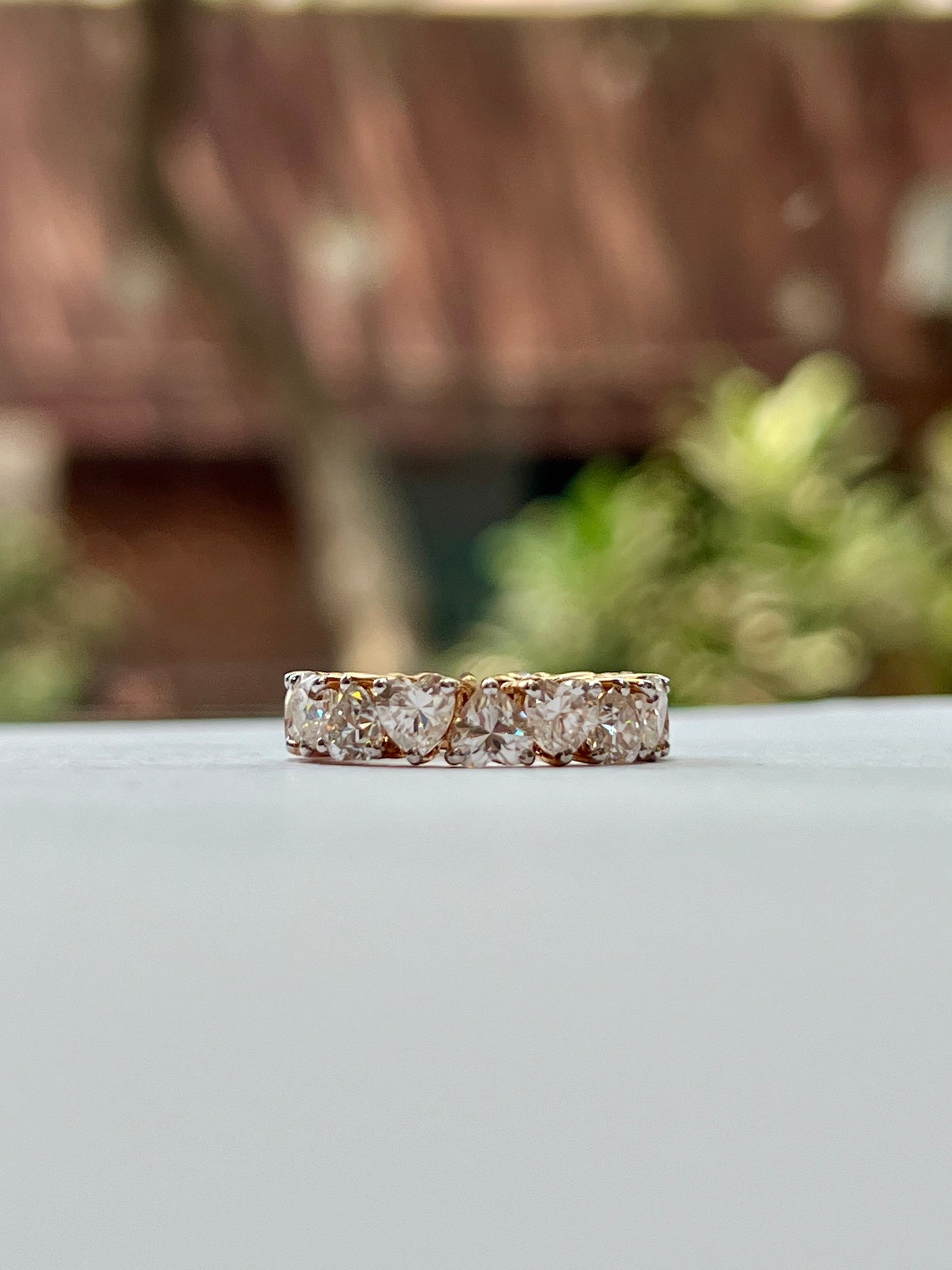 Amelia Moissanite Eternity Ring - Fiona Diamonds - Fiona Diamonds