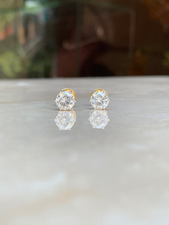 Garcon Lab Grown Diamond Earrings - Elegant & Unique