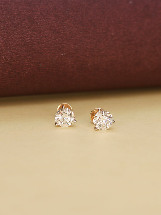 Dean 50 Pointer Lab Grown Diamond Earrings Precision and Brilliance by Fiona Diamonds