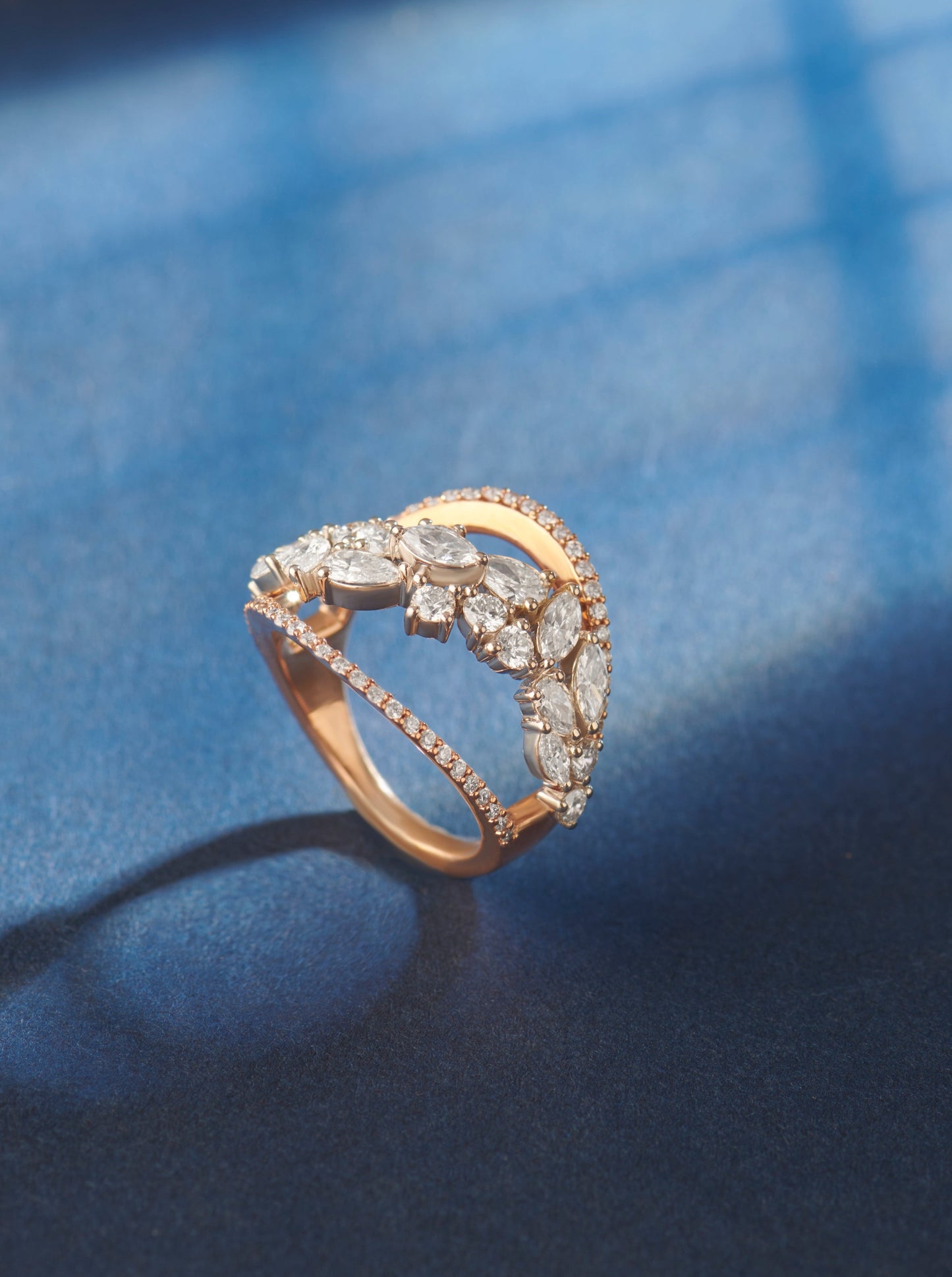 Gaurika Lab Diamond Ring - Fiona Diamonds - Fiona Diamonds