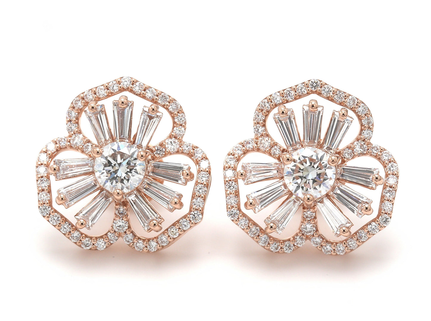 Deepali Lab Diamond Earrings - Fiona Diamonds - Fiona Diamonds