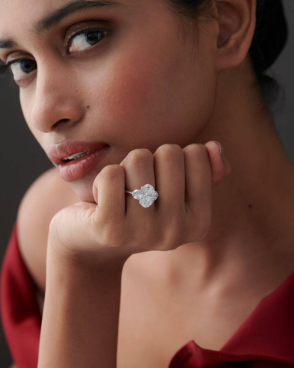 Isolde Lab Diamond Ring - Fiona Diamonds