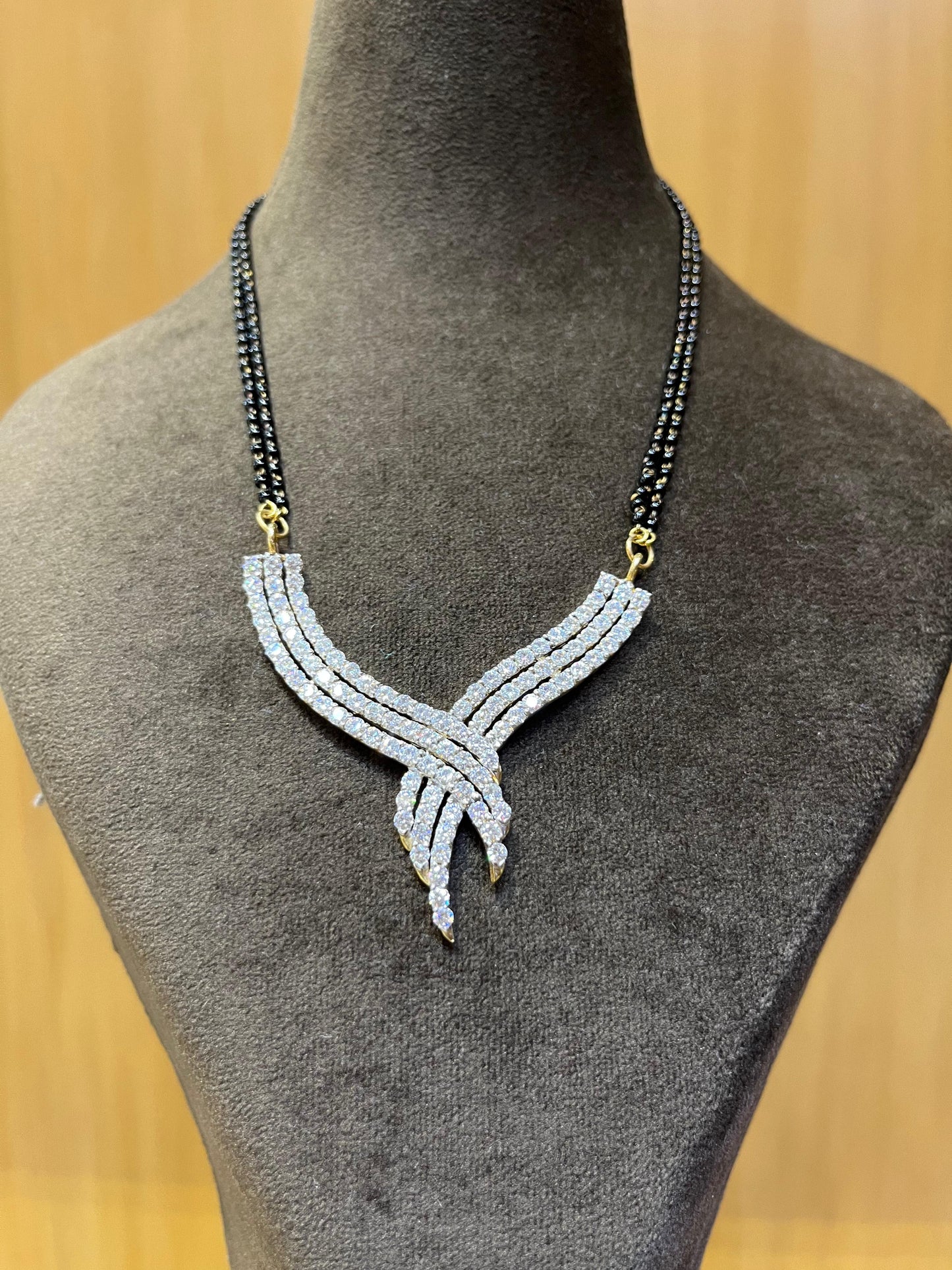 Caelia Moissanite Mangalsutra