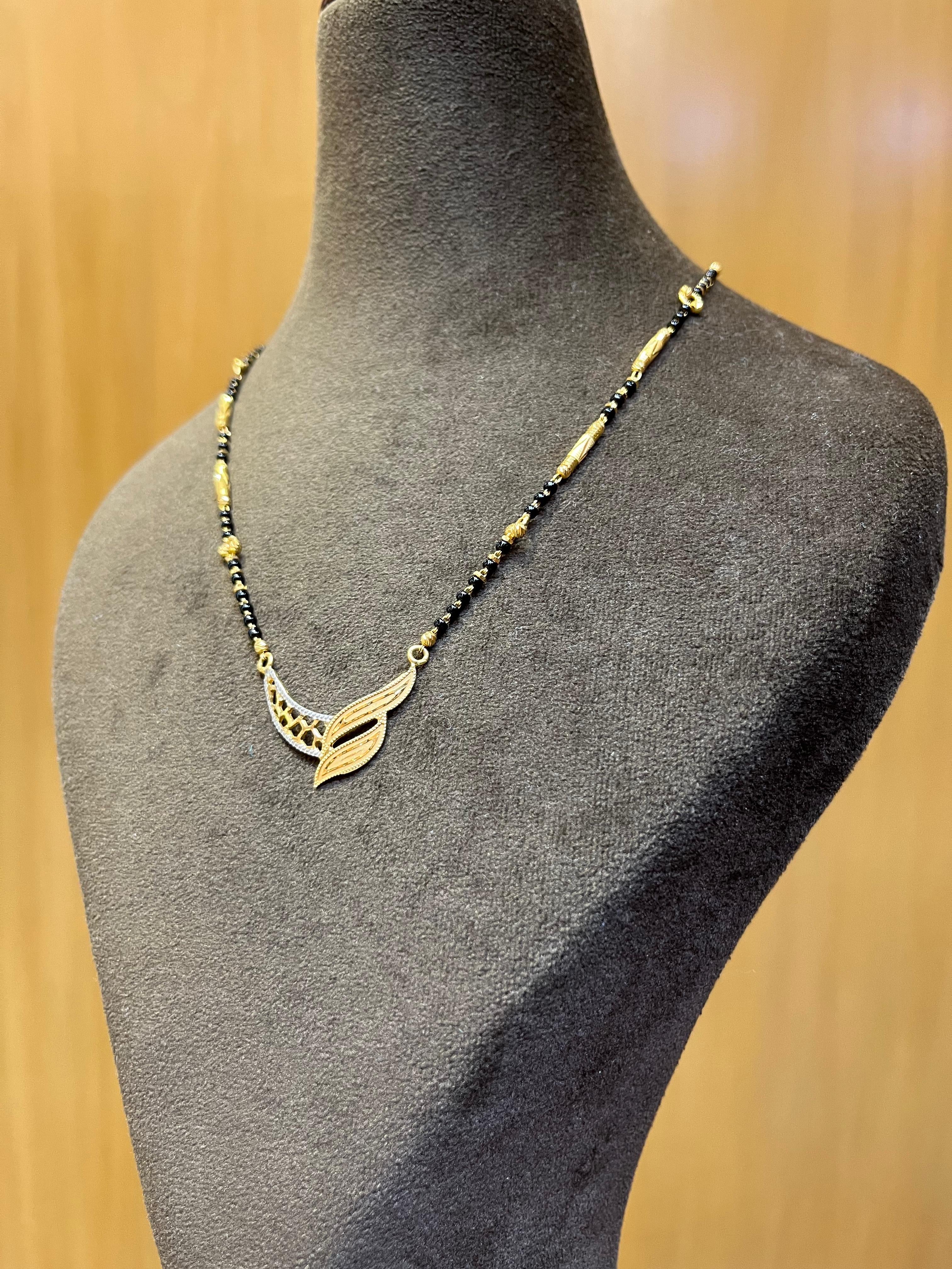 Elowyn Gold Mangalsutra – Graceful & Eco-Conscious