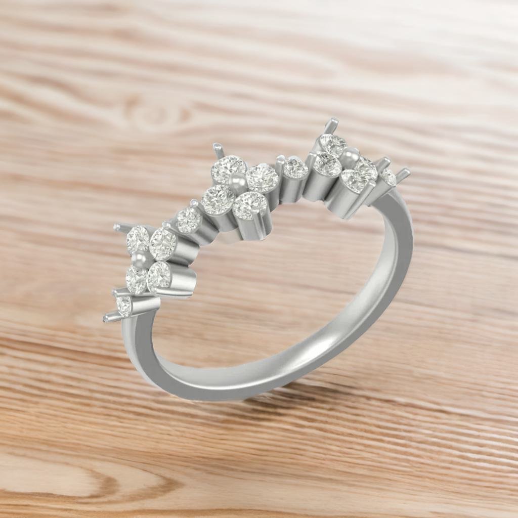 Celeste  lab grown diamond ring design