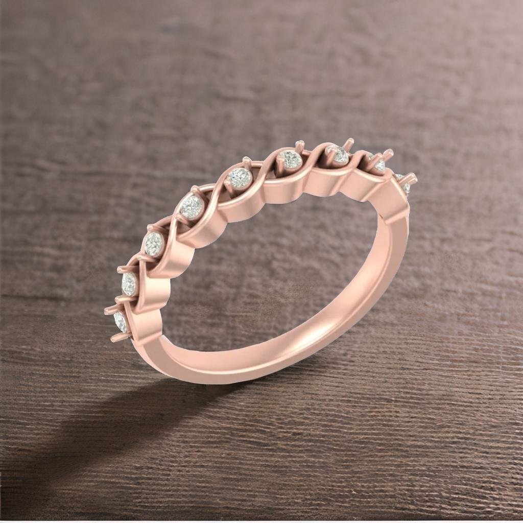 Elixir lab grown diamond ring design