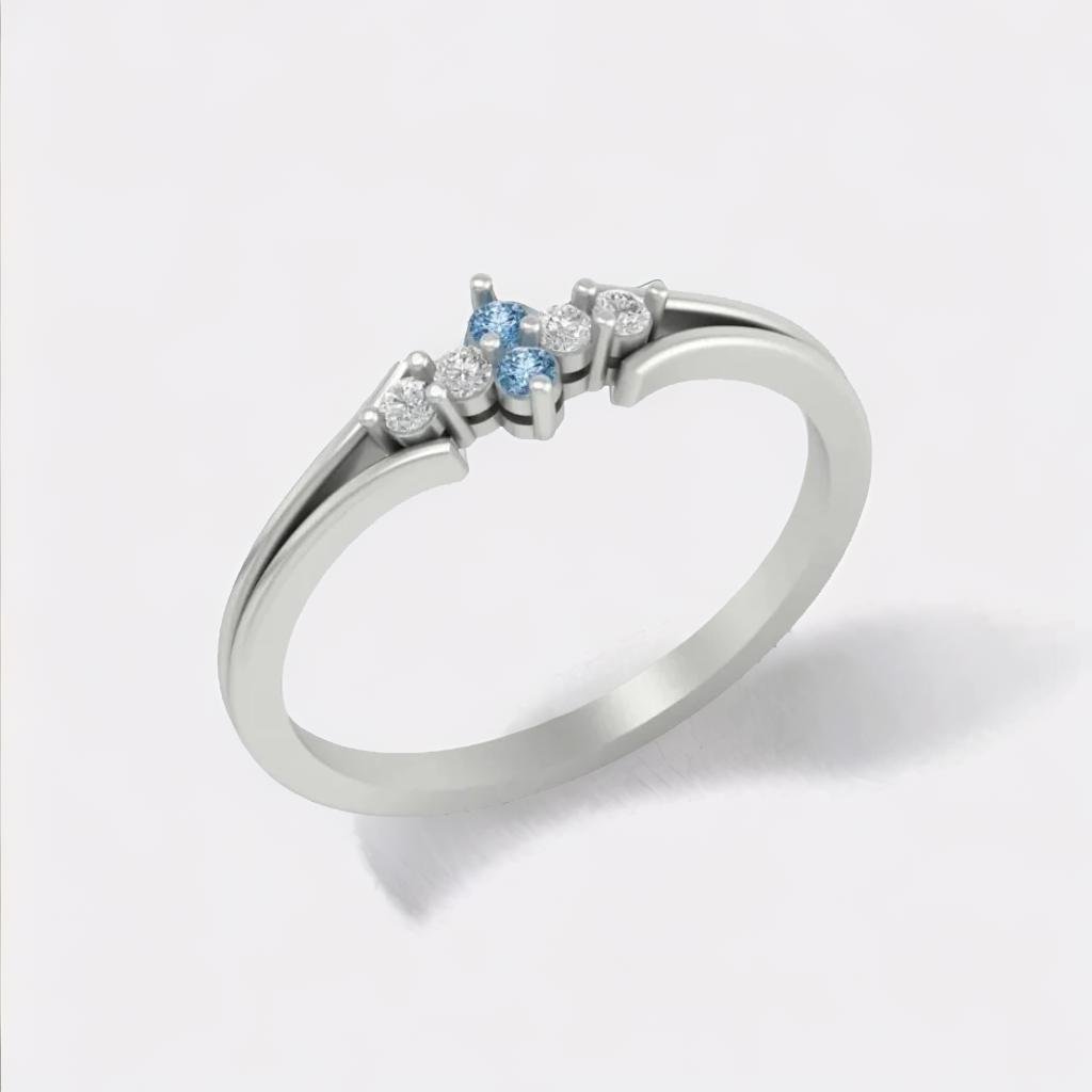 Kin lab diamond ring for women