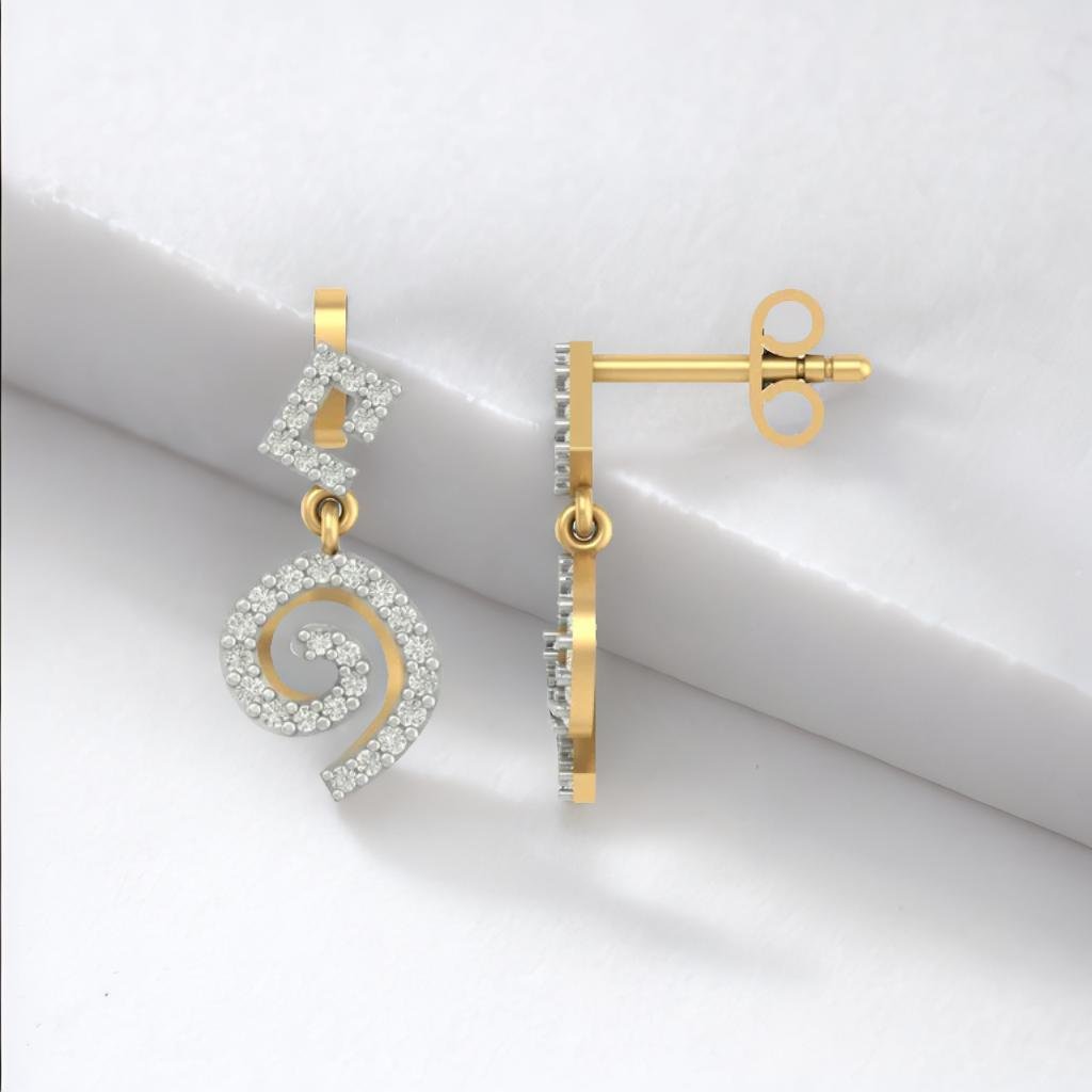 Eloria Lab Diamond Earring - Fiona Diamonds - Fiona Diamonds