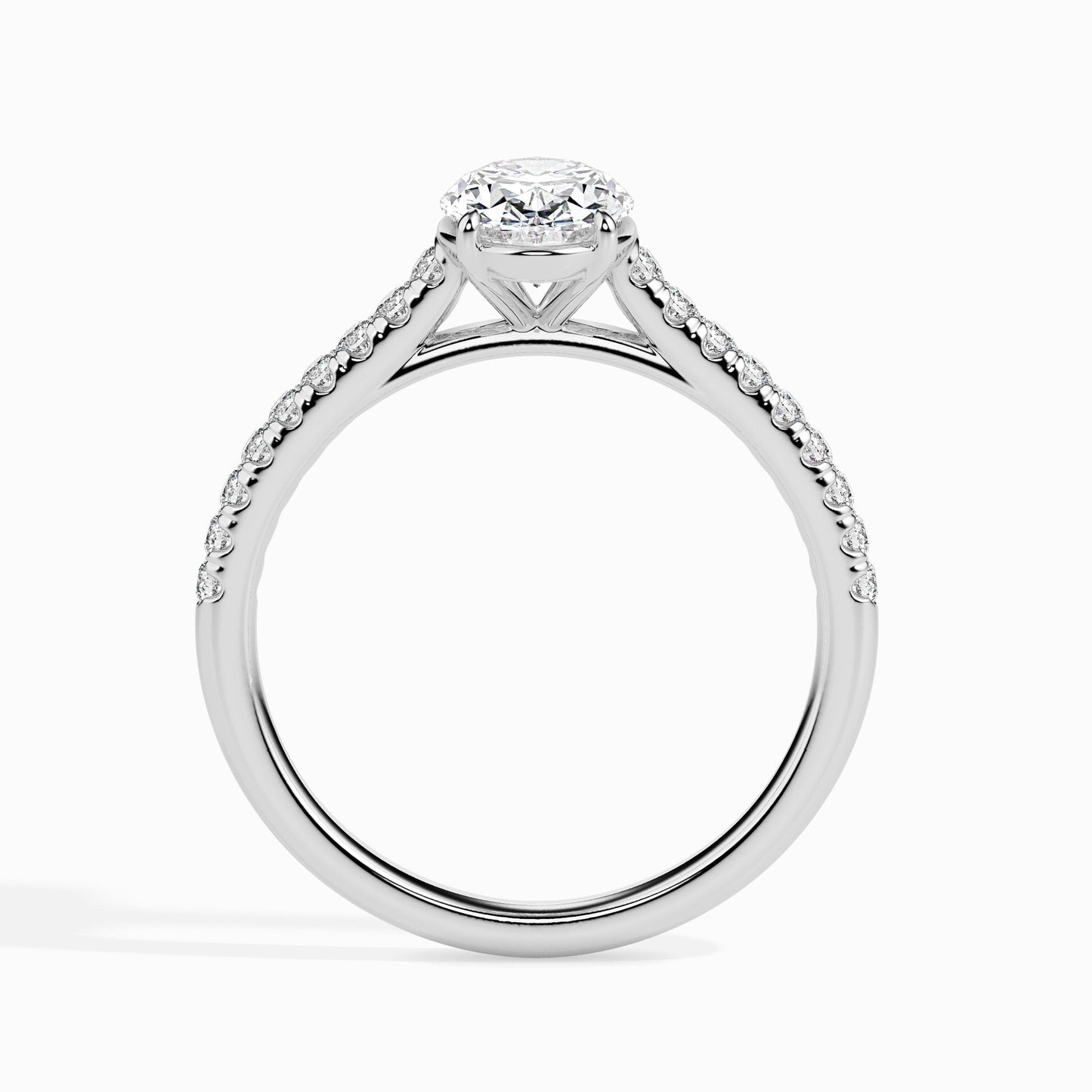 1.5ct Oval Lab Diamond Ellie Solitaire Ring - Fiona Diamonds - Fiona Diamonds