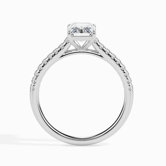 1ct Rediant Lab Diamond Waver Solitaire Ring - Fiona Diamonds - Fiona Diamonds