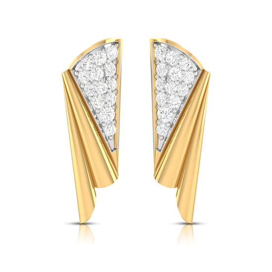 Daily wear earrings design Gallery Lab Grown Diamond Earrings Fiona Diamonds