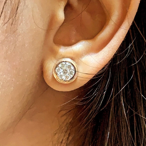 Superior Diamond Stud Earrings – D-Star Jewellery