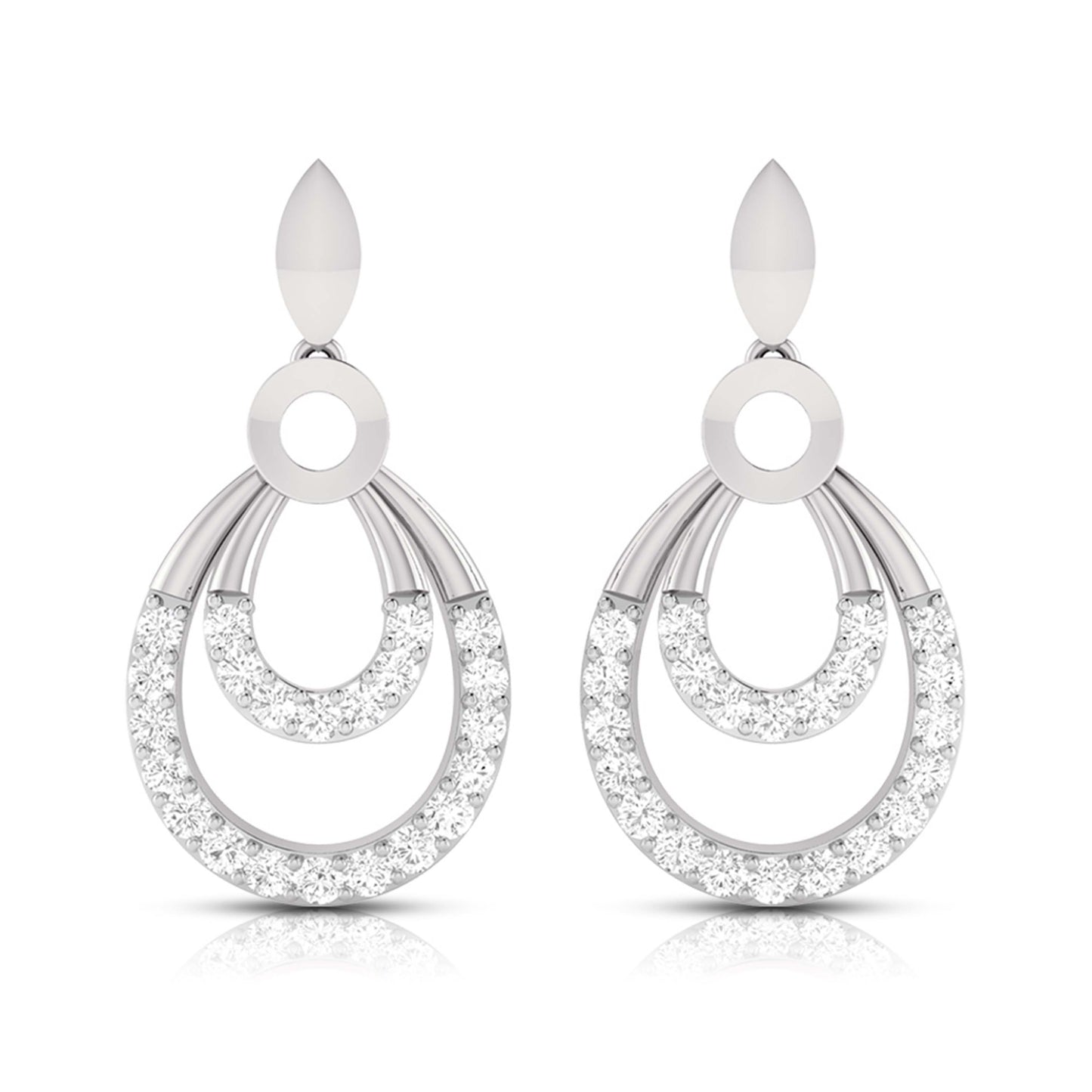 Daily wear earrings design Aldo Lab Grown Diamond Earrings Fiona Diamonds