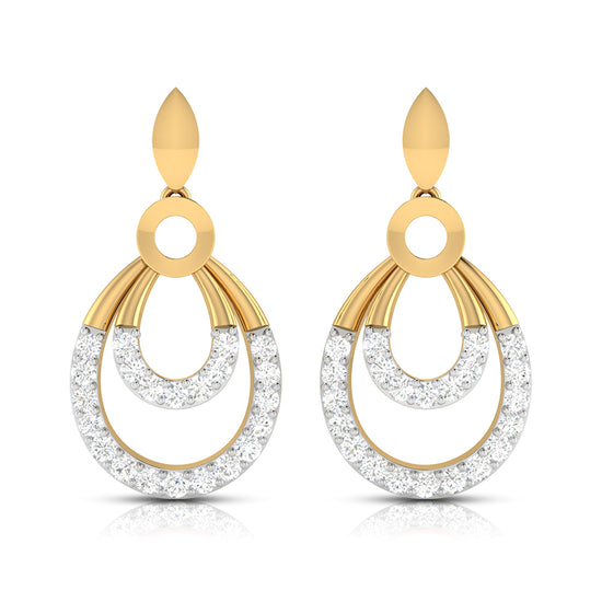 Daily wear earrings design Aldo Lab Grown Diamond Earrings Fiona Diamonds