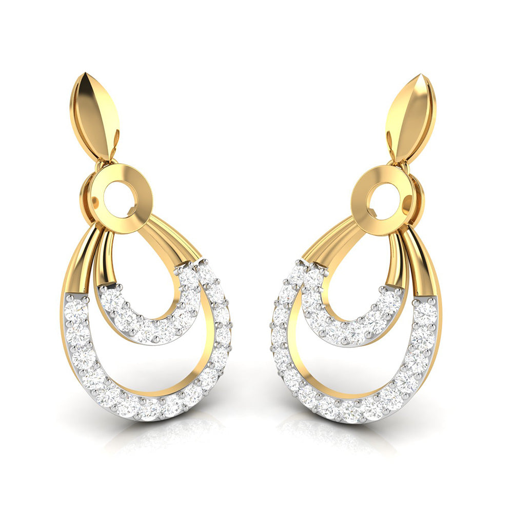 Daily wear earrings design Aldo Lab Grown Diamond Earrings Fiona Diamonds