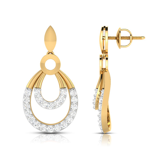 Daily wear earrings design Aldo Lab Grown Diamond Earrings Fiona Diamonds