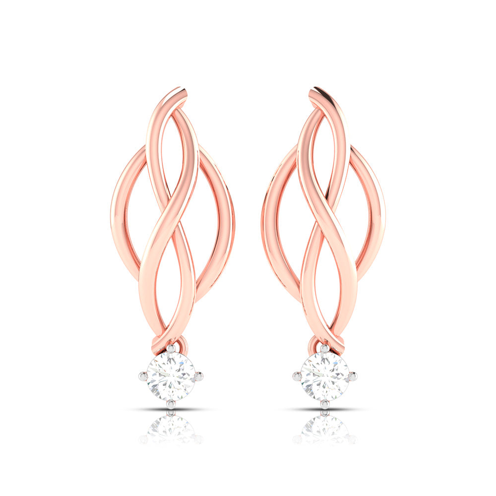 Fancy earrings design Tina Lab Grown Diamond Earrings Fiona Diamonds