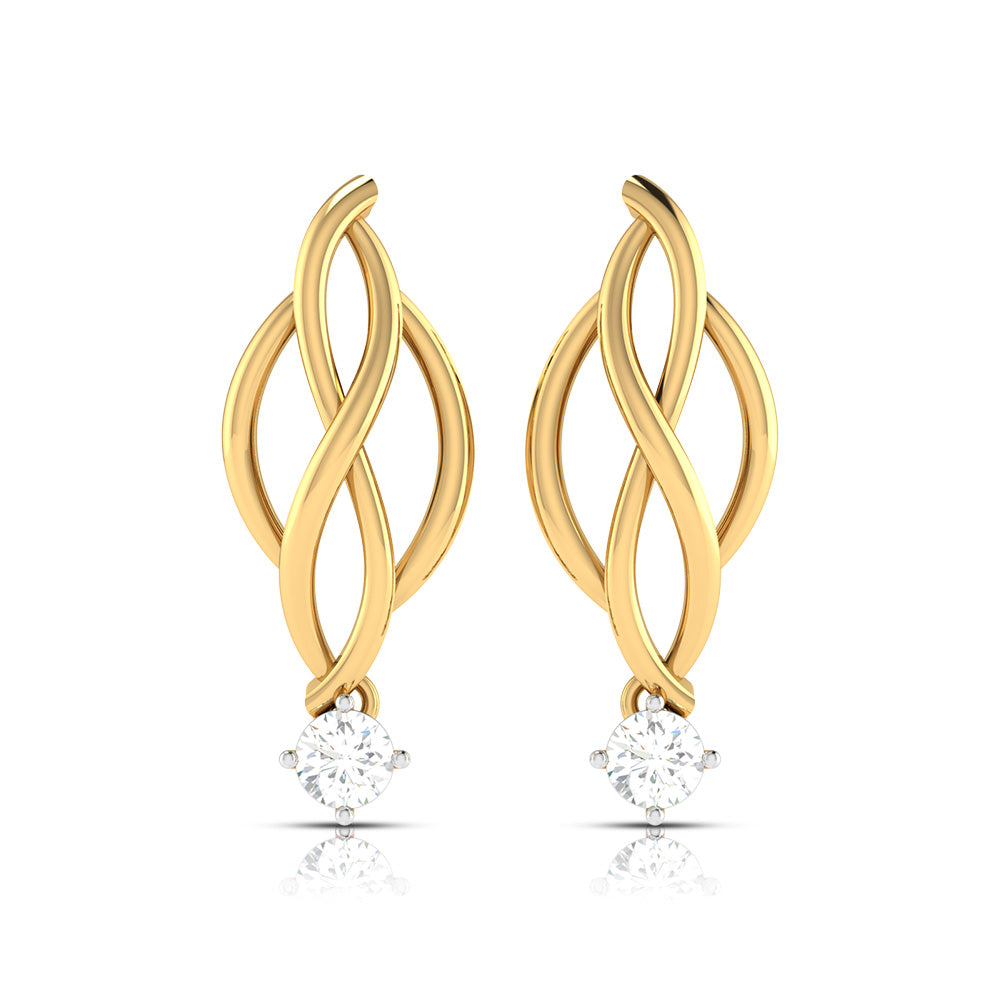 Fancy earrings design Tina Lab Grown Diamond Earrings Fiona Diamonds